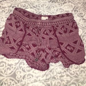 Forever 21 Pink Elephant Shorts